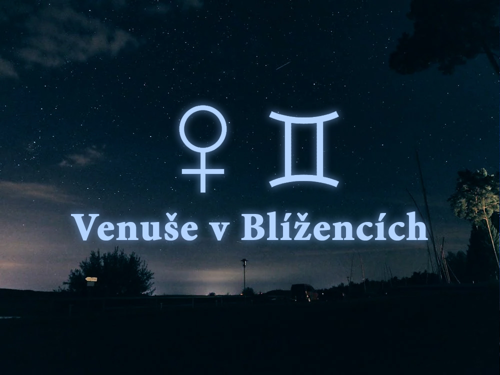 venuše v blížencích