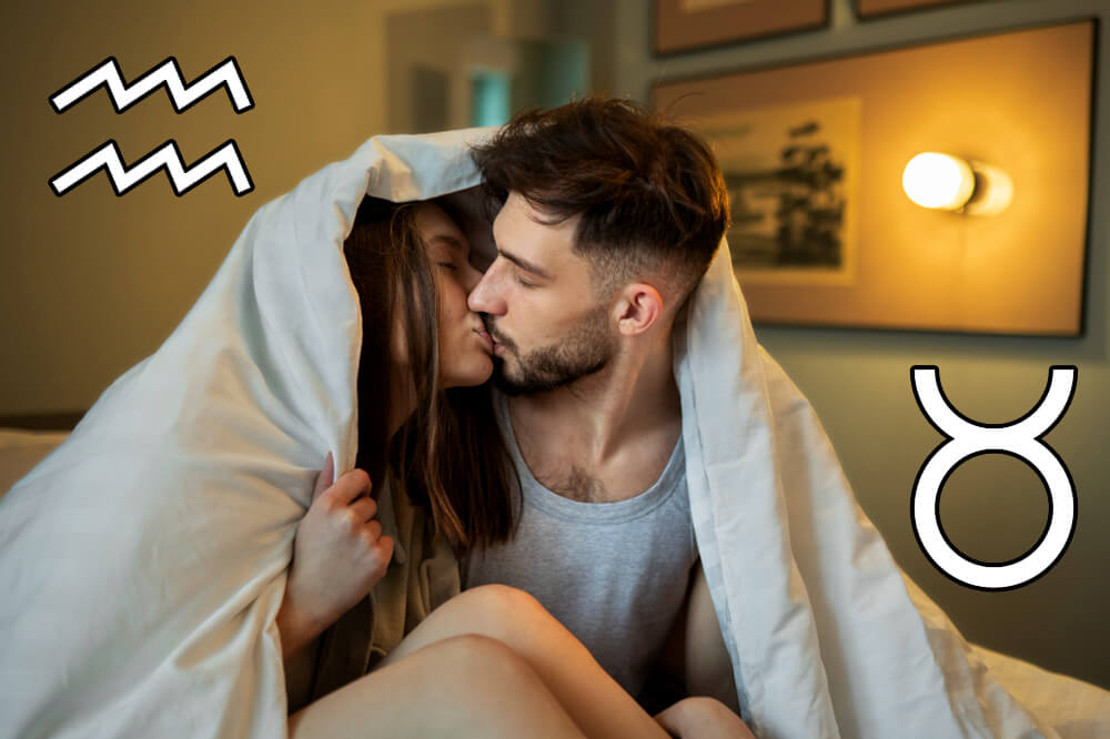 Býk a Vodnář v posteli a ve vztahu: Protiklady se přitahují